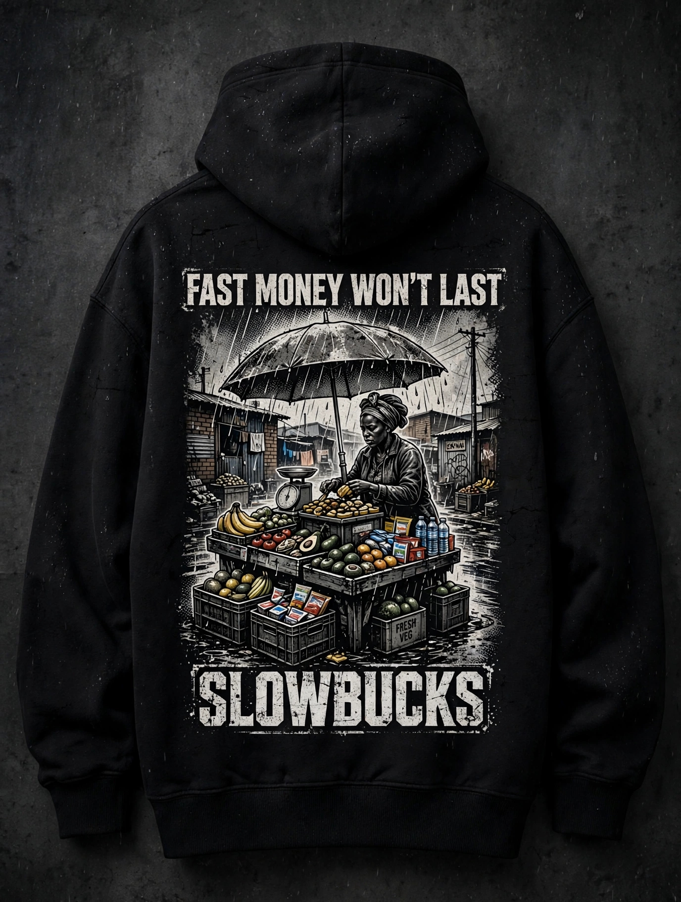 Rain Hustle Hoodie